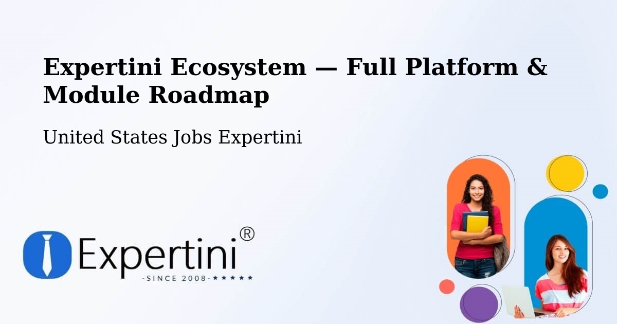 Expertini Ecosystem — Full Platform & Module Roadmap – Saint Charles